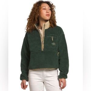 North Face Extreme Pile Pullover in Pine XS